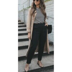 Everlane The Dream Pant Black Knit Trouser Pants Pull On Women’s Size XXS NWT